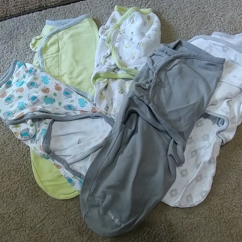 Lot of 5 swaddle me